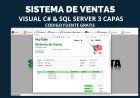 Sistema de ventas en C# y SQL Server Gratis