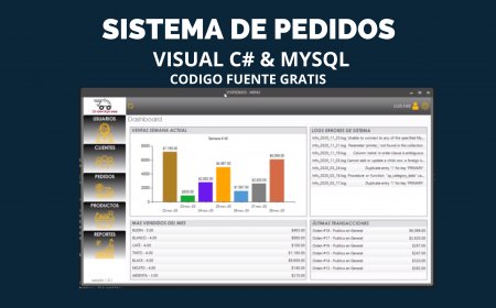Sistema de Pedidos C# y Mysql (Codigo fuente gratis)