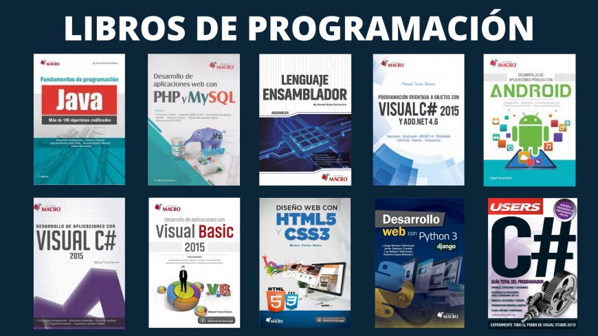 Colección de Libros de Programación