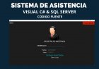Sistema de Asistencia en C# y Sql Server