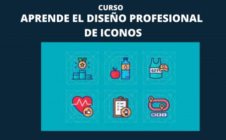 Aprende el diseño profesional de Iconos
