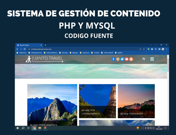 Sistemas de gestión de contenido CMS Blog