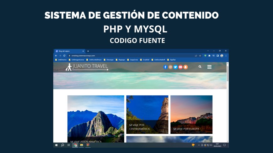 Sistemas de gestión de contenido CMS Blog