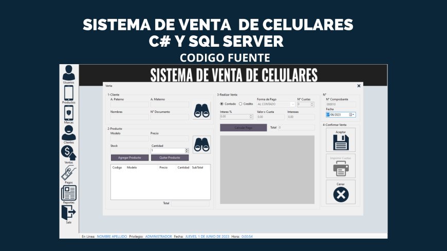 Sistema de Venta de Celulares y Sistema de Venta de Farmacia en C# y SQL Server