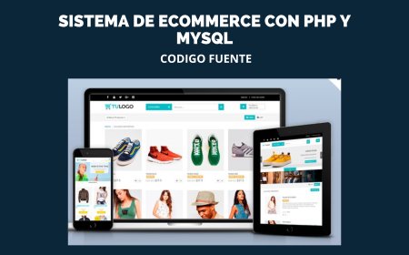 Sistema de  Ecommerce con PHP y MySQL V1.0