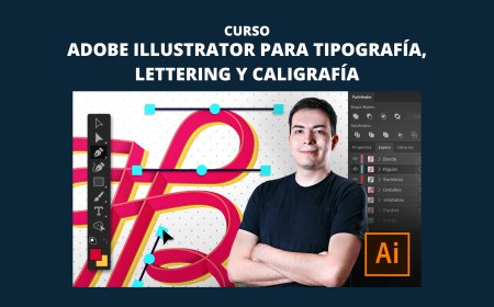 Adobe Illustrator para tipografía, lettering y caligrafía