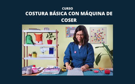 Costura básica con máquina de coser