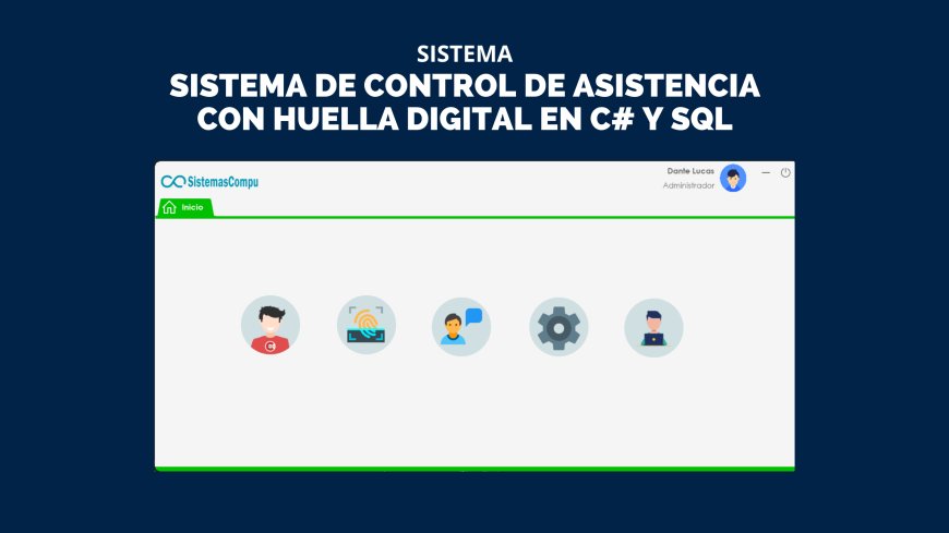 Sistema de Control de Asistencia con huella digital C# y SQL Server